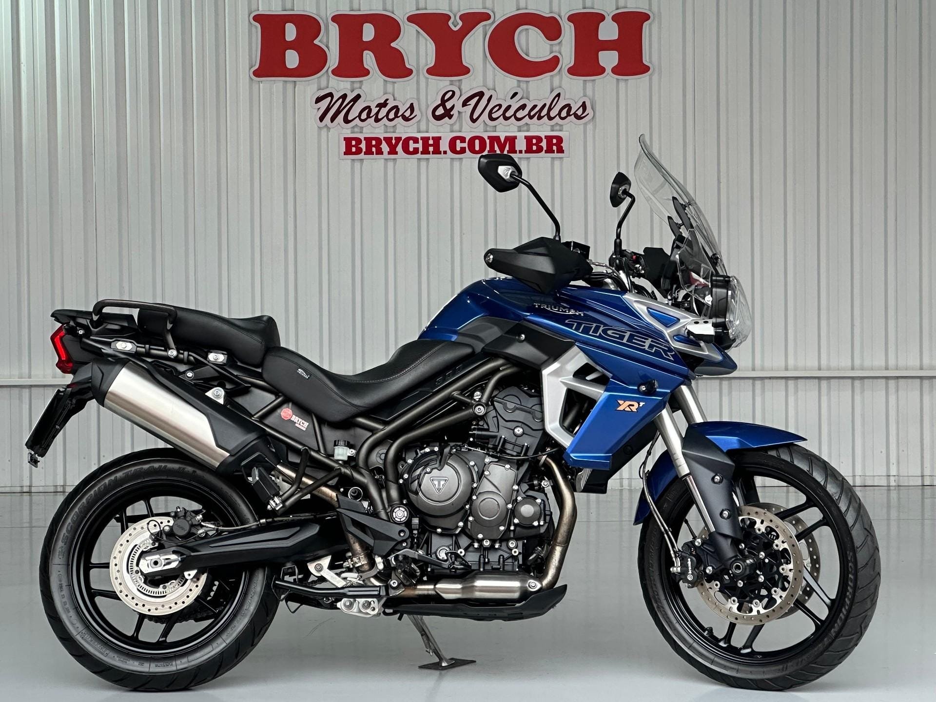 TRIUMPH TIGER 800 XRT  na cor Azul em Pomerode / SC - 41660