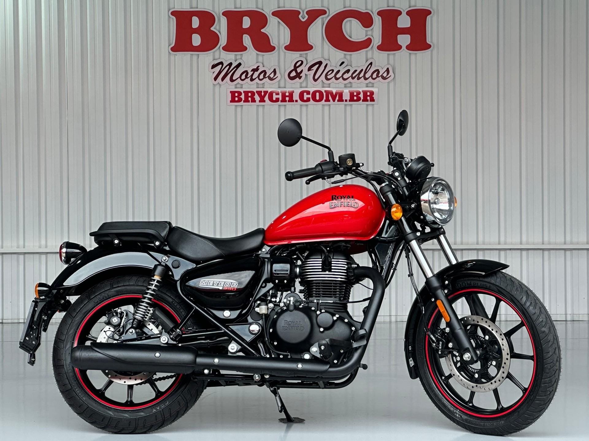 Royal Enfield Meteor 350 Fireball  na cor Vermelho em Pomerode / SC - 41703