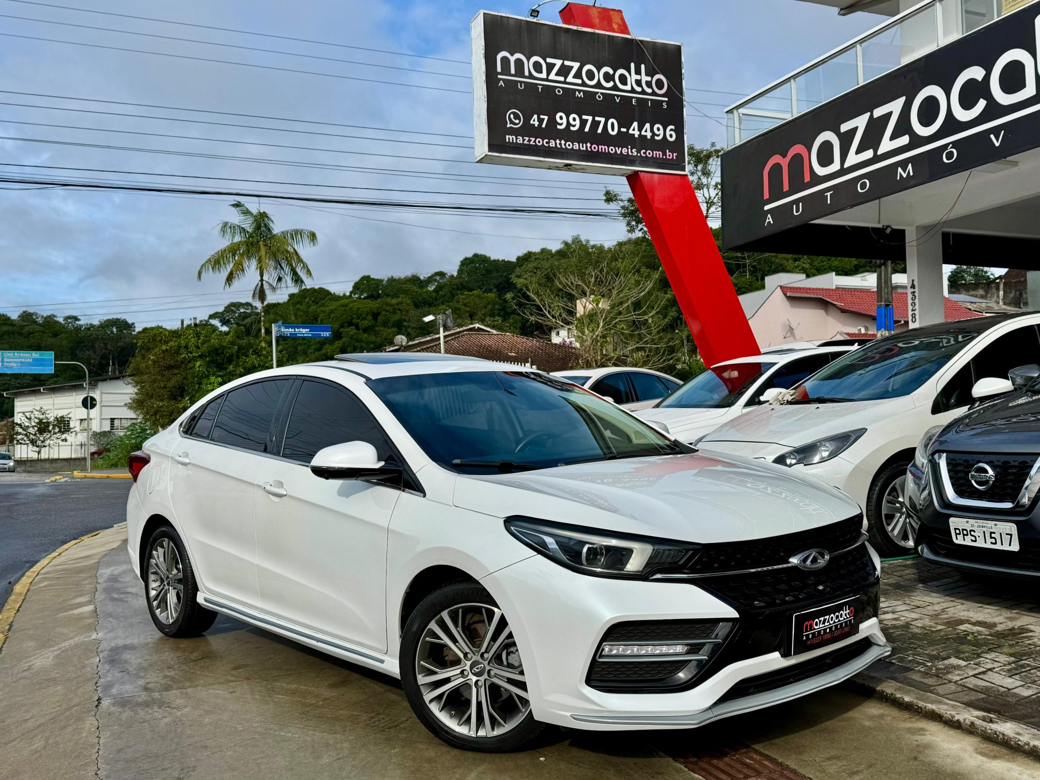 Caoa Chery ARRIZO 6 GSX 1.5 Turbo Flex Aut. na cor Branco em Joinville / SC - 41759
