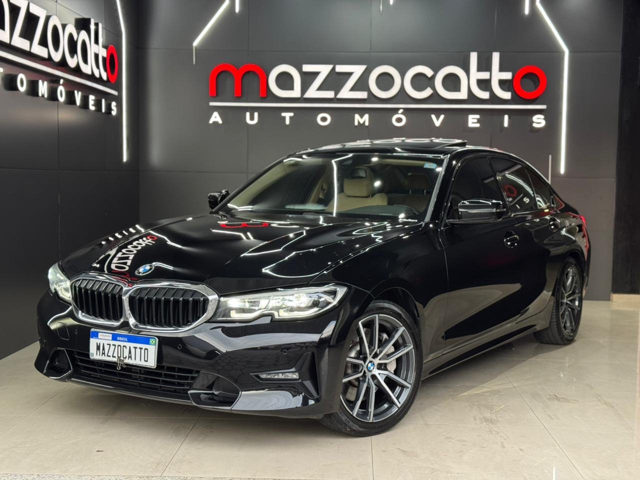 BMW 330i Sport 2.0 TB 16V 4p na cor Preto em Joinville / SC - 41913
