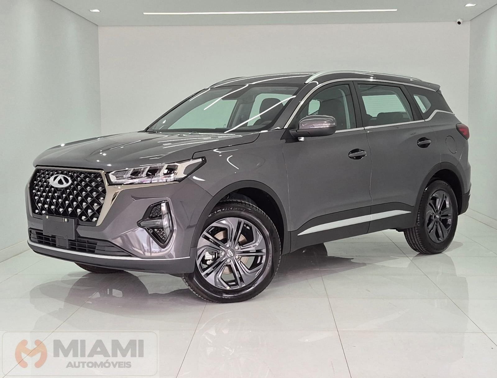 Caoa Chery Tiggo 7 SPORT 1.5 Turbo Flex 16V Aut. na cor Cinza em Brusque / SC - 42000