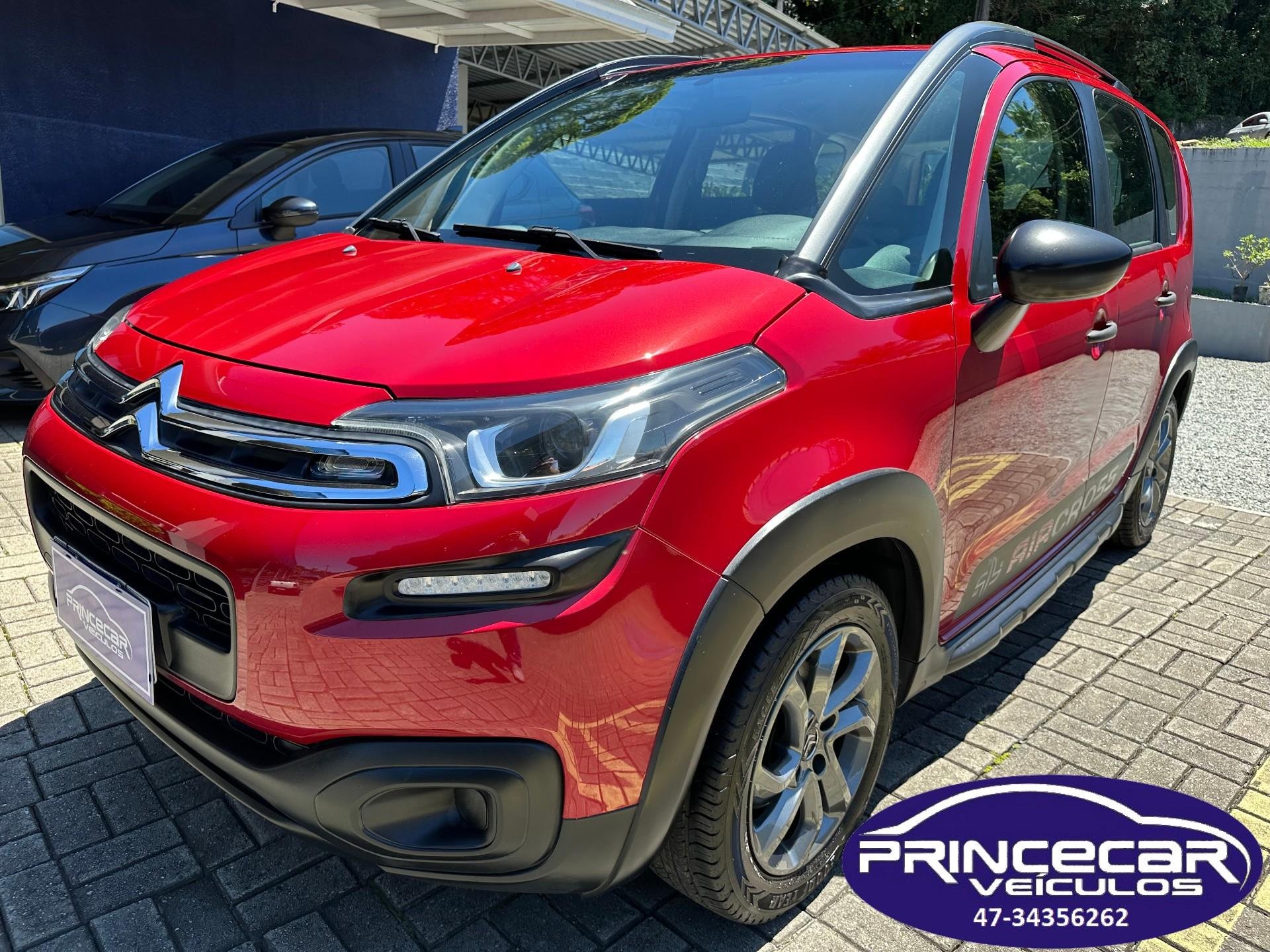 Citroën AIRCROSS Live 1.5 Flex 8V 5p Mec. na cor Vermelho em Joinville / SC - 42185