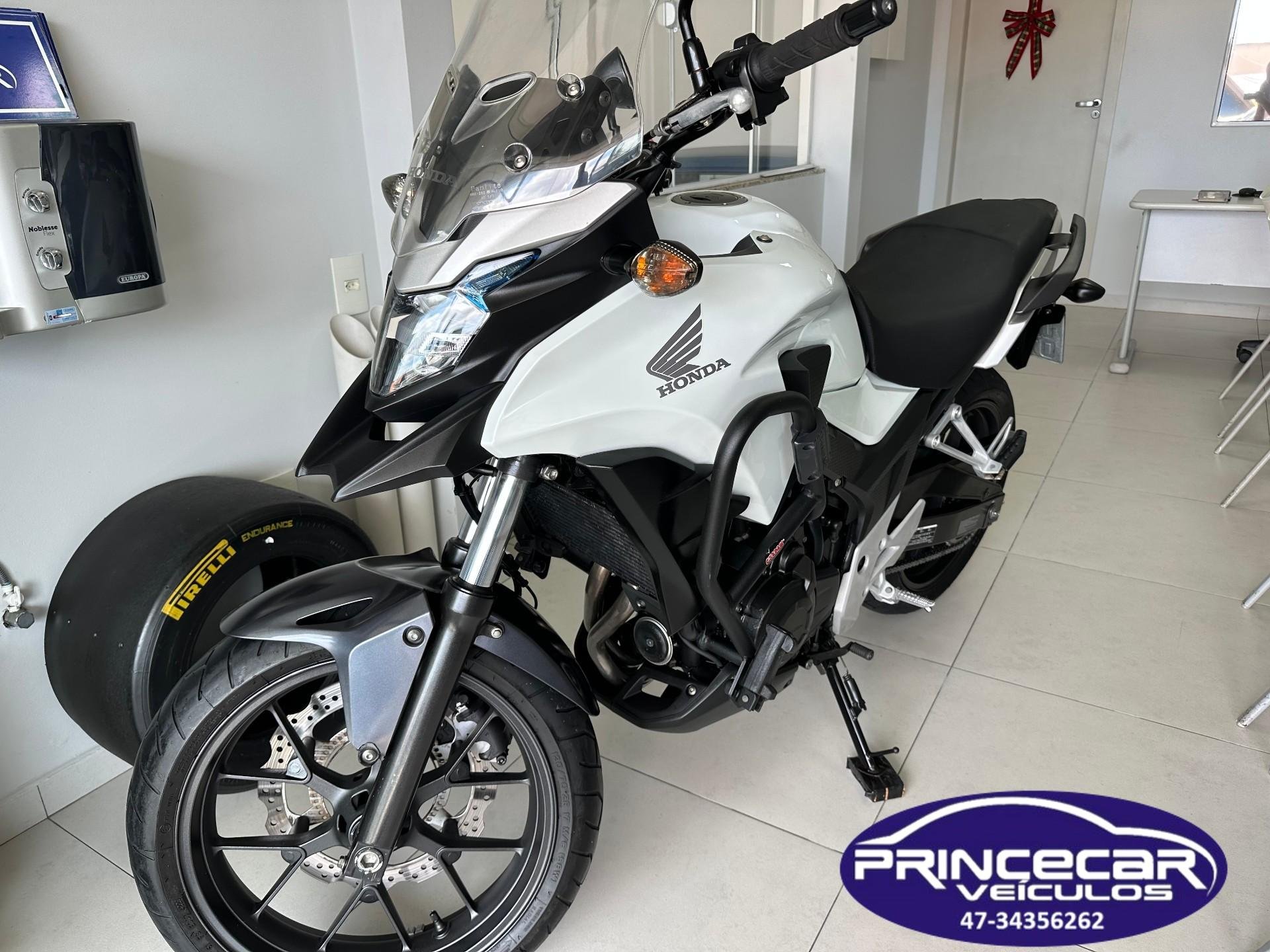 Honda CB 500X  na cor Branco em Joinville / SC - 42209