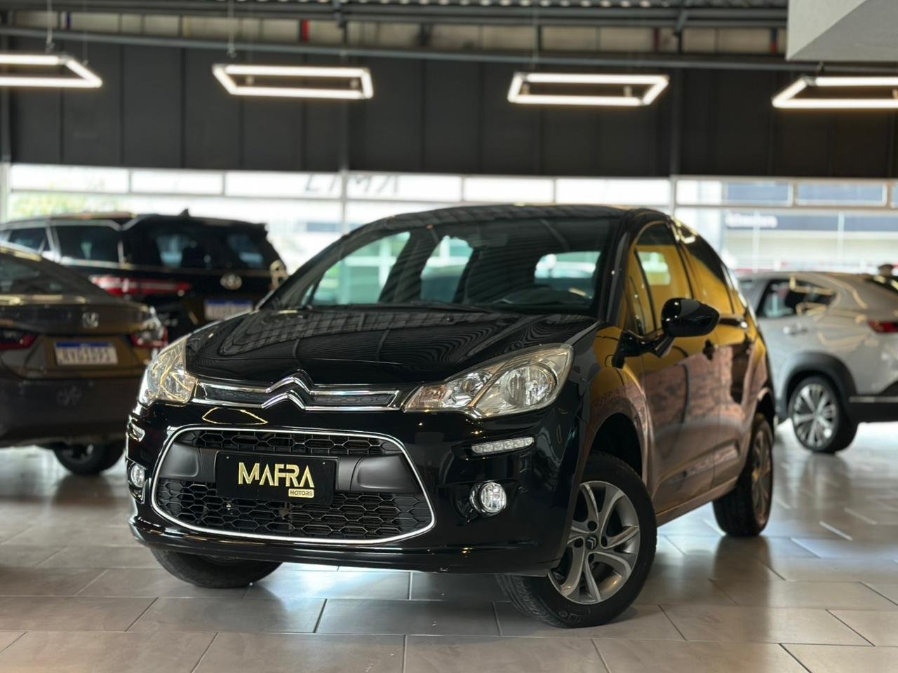 Citroën C3 Tendance Pure Tech 1.2 Flex 12V Mec. na cor Preto em Itajaí / SC - 42219