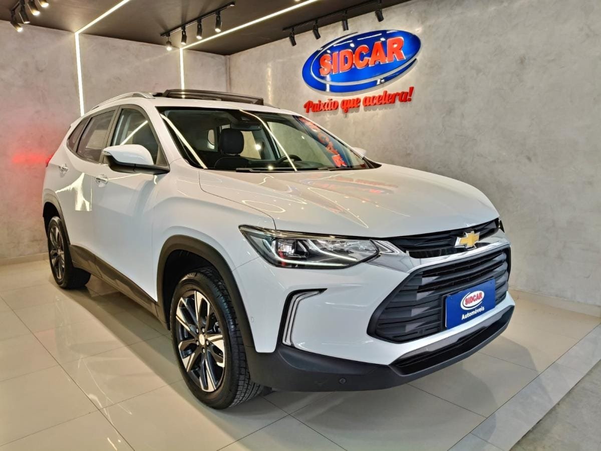 Chevrolet Tracker Premier 1.2 Turbo 12V Flex Aut. na cor Branco em Garuva / SC - 42647