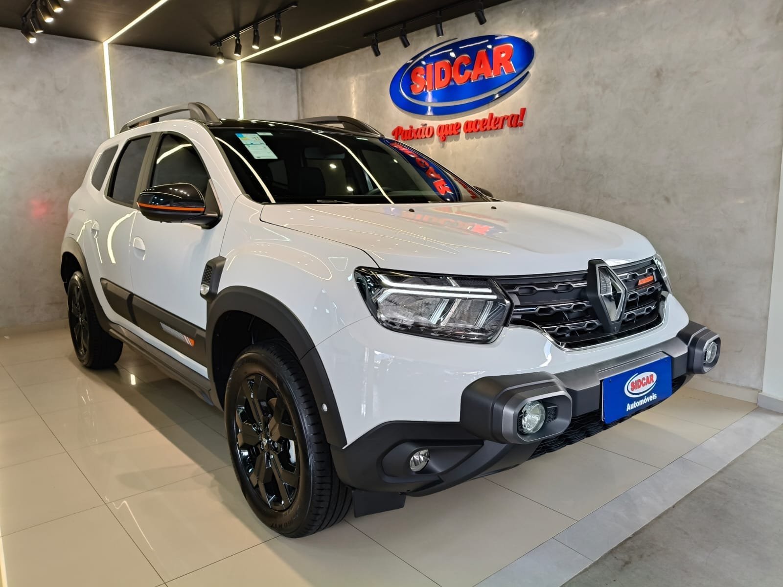 Renault Duster Iconic Plus 1.3 TB 16V Flex Aut. na cor Branco em Garuva / SC - 42660
