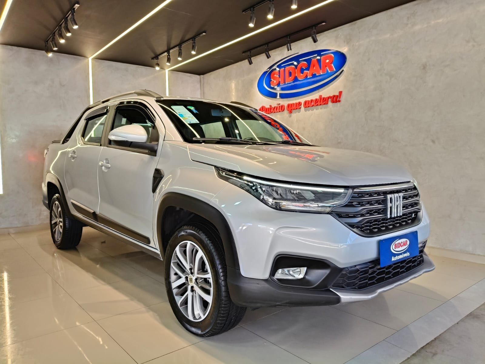 Fiat Strada 1.3 mpi Fire 8V 67cv CE na cor Cinza em Garuva / SC - 42664