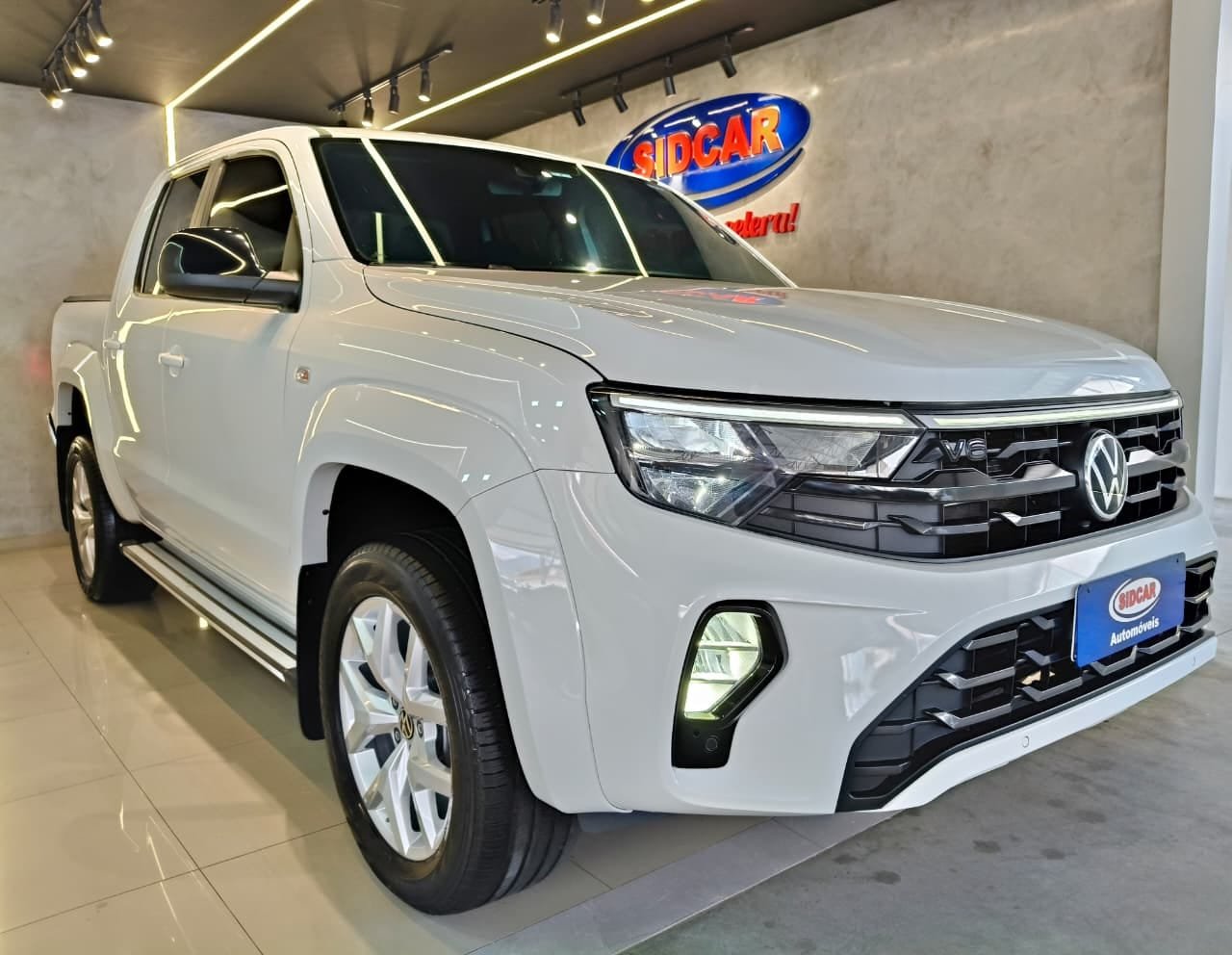 Volkswagen Amarok Highline CD 3.0 4x4 TB Dies. Aut. na cor Branco em Garuva / SC - 42666