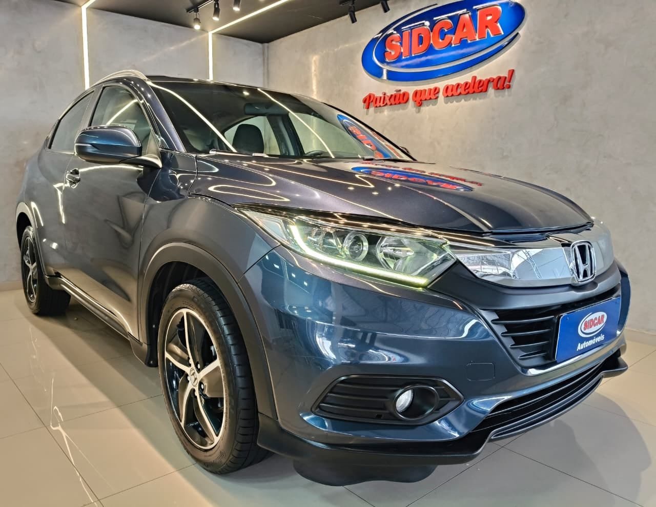 Honda HR-V EX 1.8 Flexone 16V 5p Aut. na cor Azul em Garuva / SC - 42681