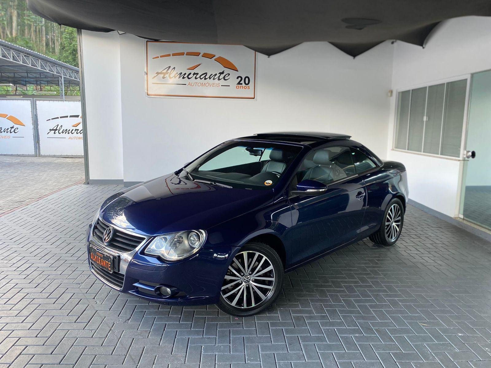 Volkswagen Eos Cab. 2.0 Turbo FSI Tiptronic na cor Azul em Blumenau / SC - 42689