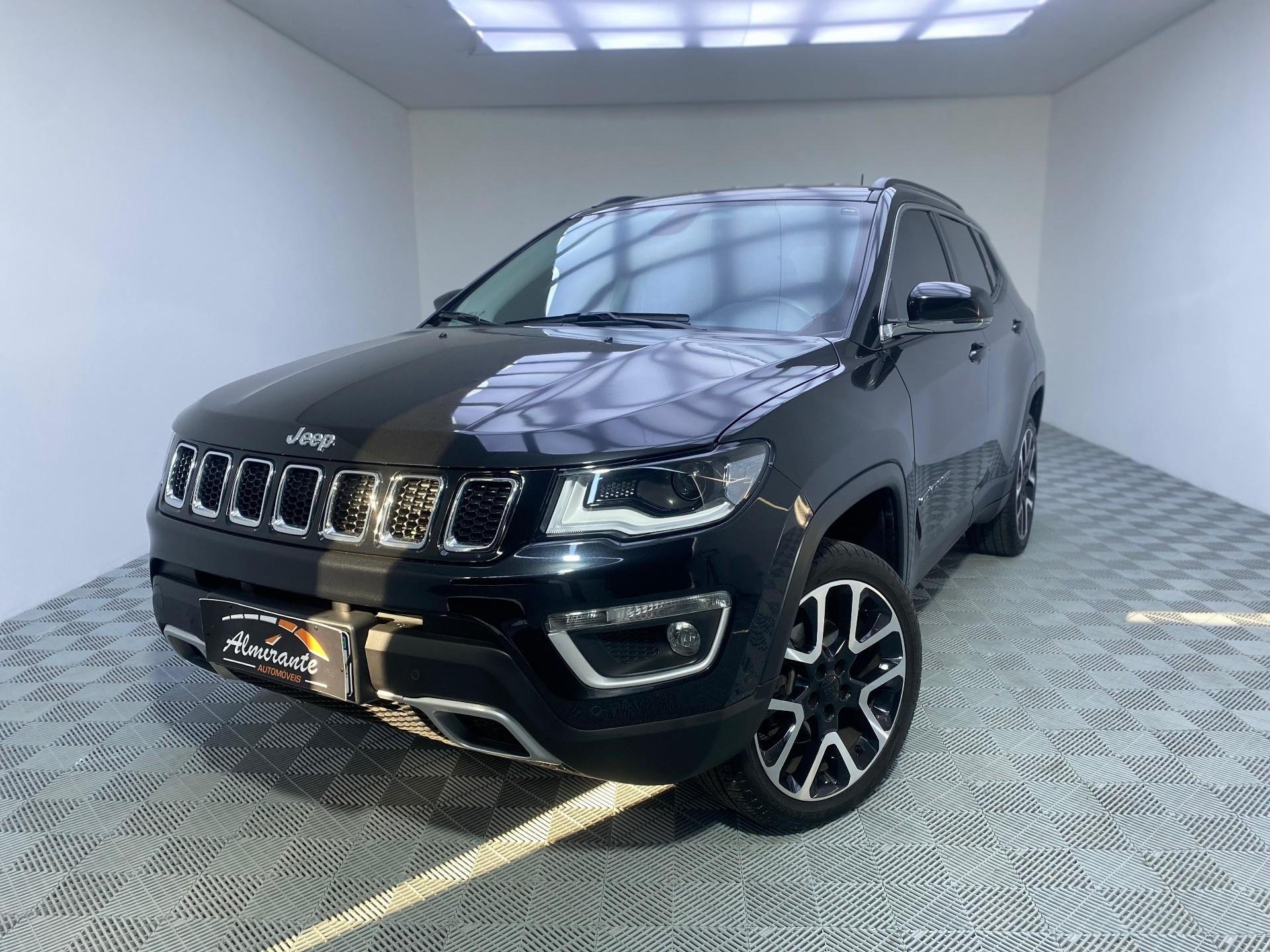 Jeep Compass LIMITED 2.0 4x4 Diesel 16V Aut. na cor Preto em Blumenau / SC - 42699