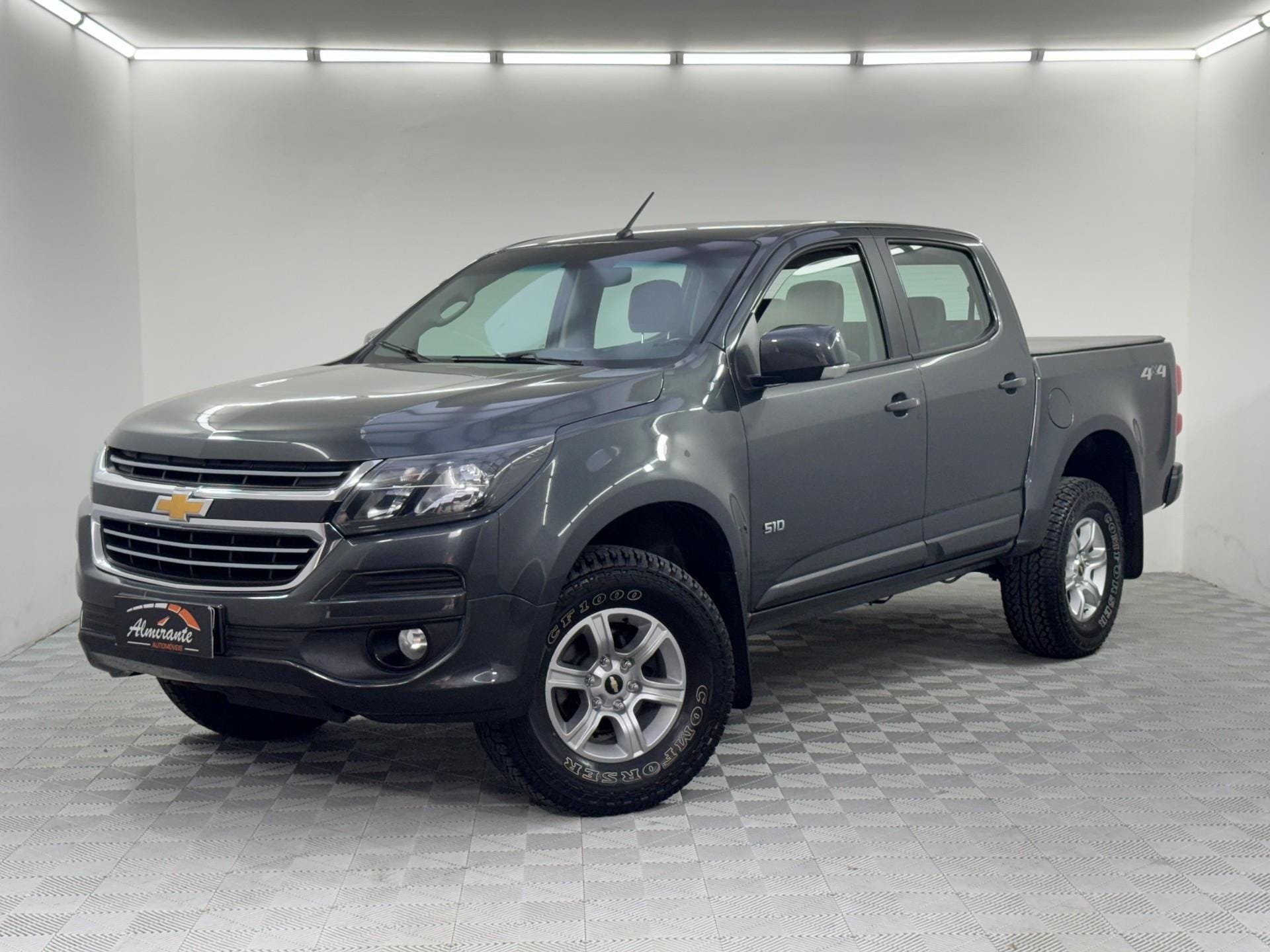 Chevrolet S10 Pick-Up LT 2.5 Flex 4x4 CD Aut. na cor Cinza em Blumenau / SC - 42741