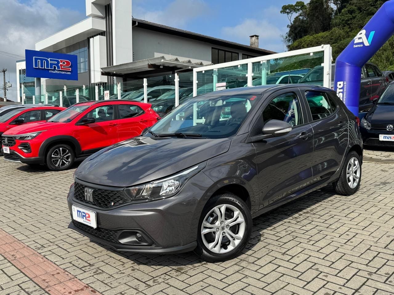 Fiat ARGO DRIVE 1.0 6V Flex na cor Cinza em Joinville / SC - 42778