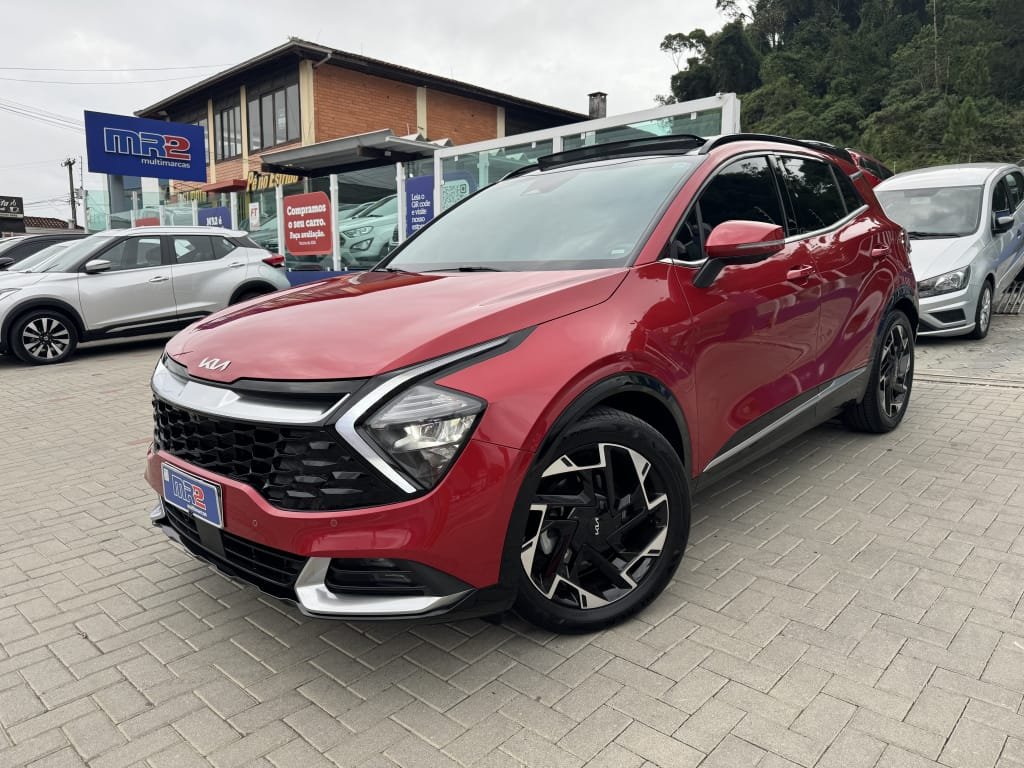Kia Sportage EX Prestige 1.6 T-GDI (Híbrido) na cor Vermelho em Joinville / SC - 42788