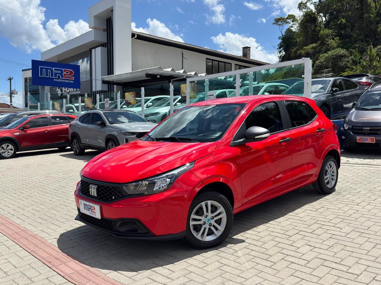 Fiat ARGO 1.0 6V Flex na cor Vermelho em Joinville / SC - 42805