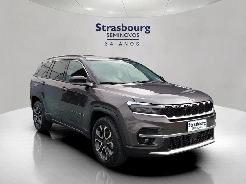 Jeep Commander Limited T270 1.3 TB Flex Aut. na cor Cinza em Blumenau / SC - 42986