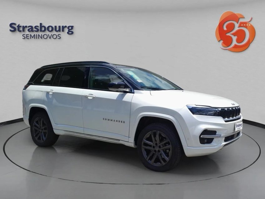 Jeep Commander Overl. 2.2 TD 4x4 Diesel Aut. na cor Branco em Blumenau / SC - 43014