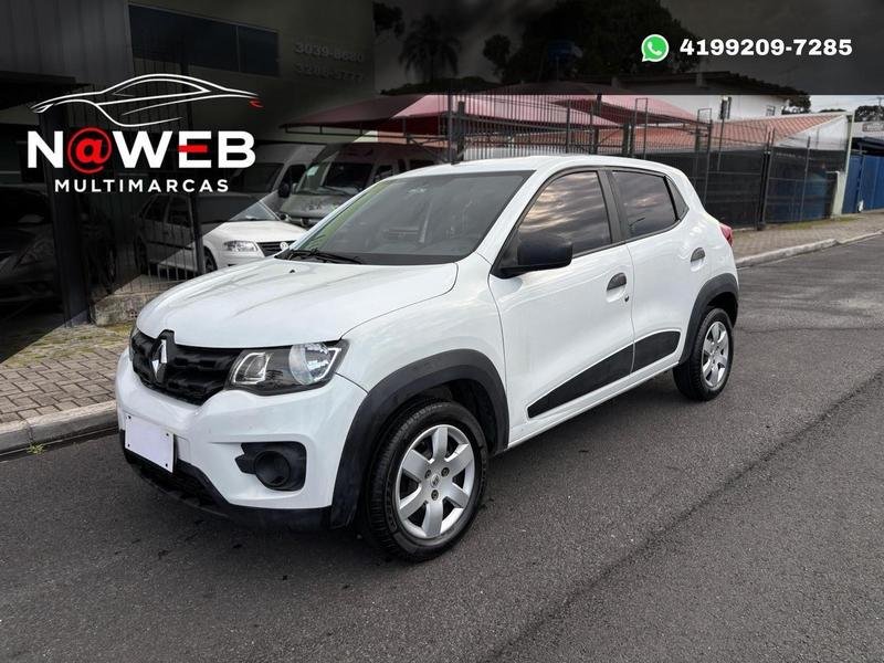 Renault Kwid Zen 1.0 Flex 12V 5p Mec. na cor Branco em Curitiba / PR - 43220