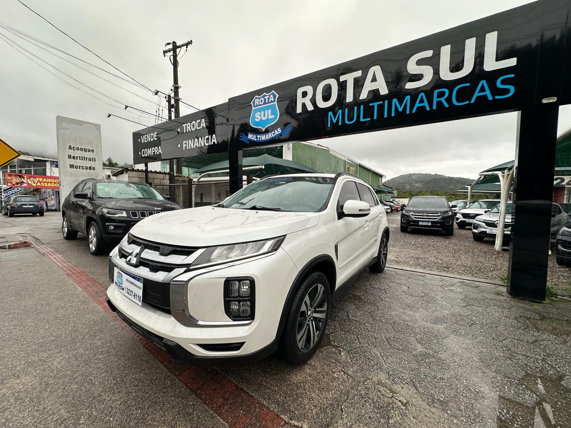 Mitsubishi OUTLANDER Sport HPE 2.0 16V Flex Aut. na cor Branco em Florianópolis / SC - 43270