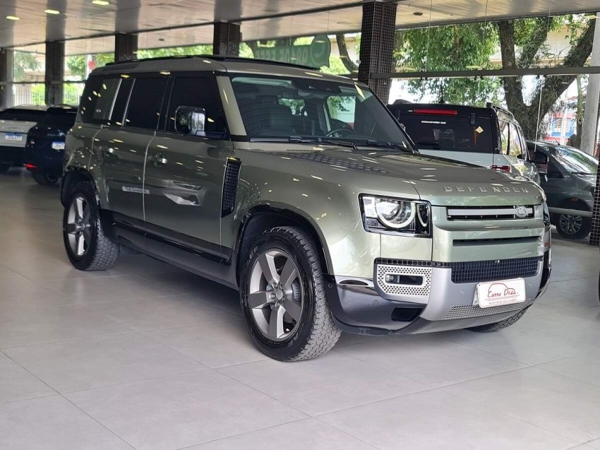 Land Rover Defender 110 2.5 TDi Hard Top Diesel na cor Verde no Novo Hamburgo / RS - 43310