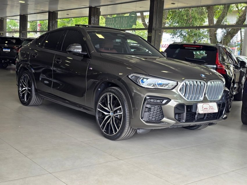 BMW X6 XDRIVE 40i M Sport 3.0 Bi-TB (Hib.) na cor Marrom no Novo Hamburgo / RS - 43339