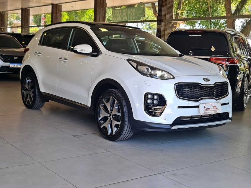 Kia Sportage EX 2.0 16V/ 2.0 16V Flex Aut. na cor Branco no Novo Hamburgo / RS - 43359