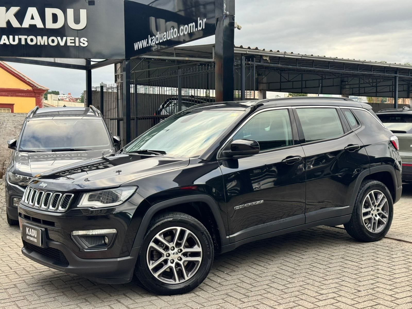 Jeep Compass SPORT 2.0 4x2 Flex 16V Aut. na cor Preto em São José / SC - 43444
