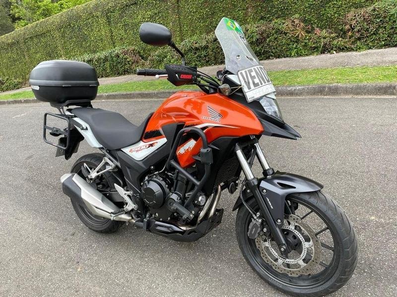 Honda CB 500X  na cor Laranja em Curitiba / PR - 43651