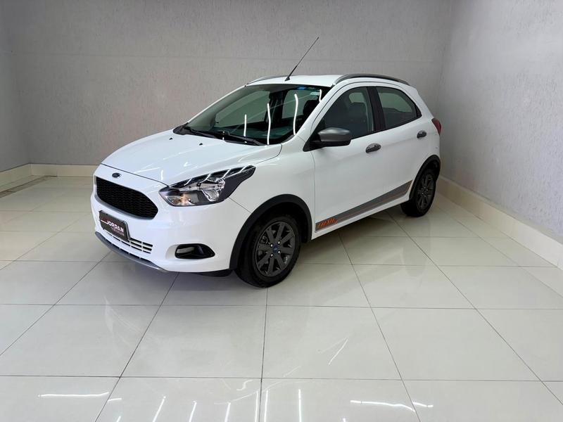 Ford Ka TRAIL 1.0 12V Flex Mec. 5p na cor Branco em Curitiba / PR - 43712
