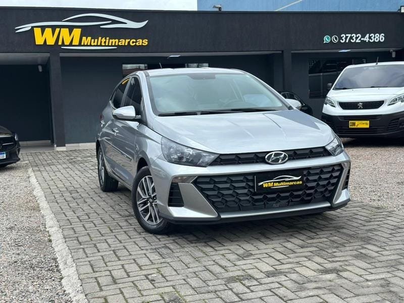 Hyundai HB20S Limited Plus 1.0 Flex 12V Mec. na cor Cinza em Pinhais / PR - 43762
