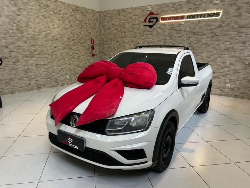 Volkswagen Saveiro Trendline 1.6 T.Flex 8V na cor Branco em Curitiba / PR - 43797