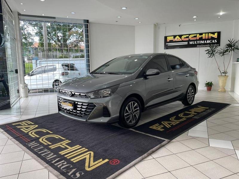 Hyundai HB20S Comfort Plus 1.0 Flex 12V Mec. na cor Cinza em Curitiba / PR - 43890