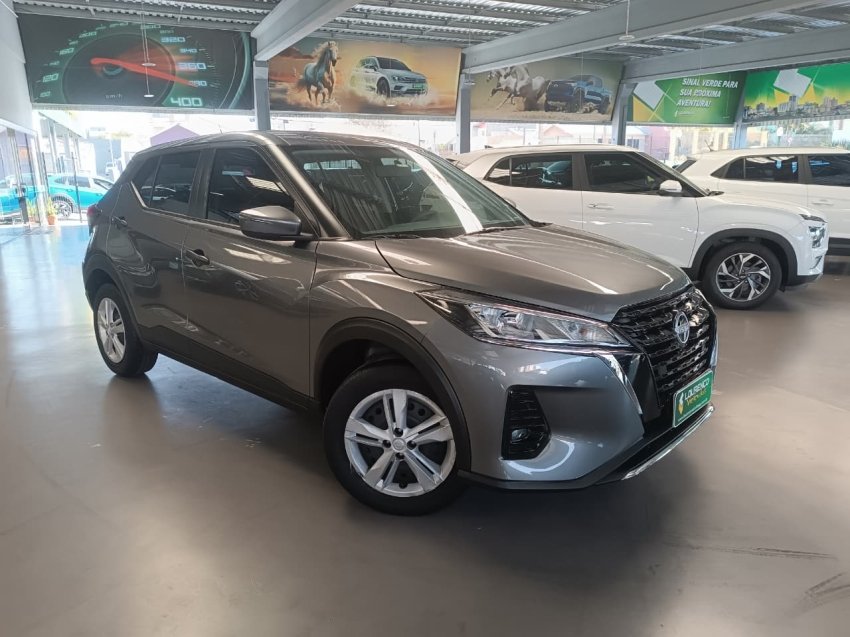 Nissan KICKS Active S 1.6 16V Flex Aut. na cor Cinza em Ponta Grossa / PR - 44052
