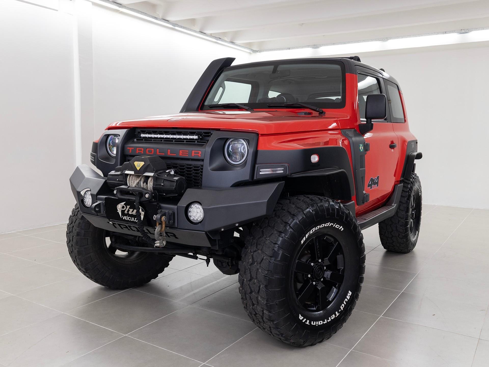 Troller T-4 3.2 4x4 Tdi Cap.Rígida Die. Aut. na cor Vermelho no Porto Alegre / RS - 44163