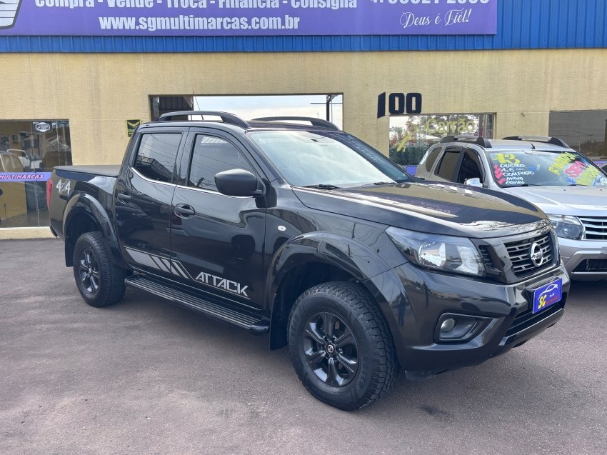 Nissan Frontier ATTAC.CD 4x4 2.3 Bi-TB Die. Aut na cor Preto em Colombo / PR - 44265