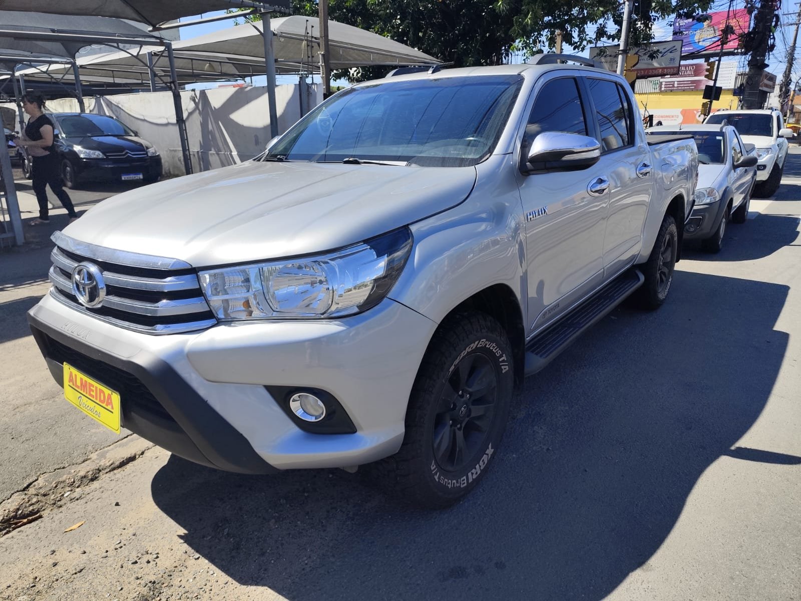 Toyota Hilux CD SRV 4x2 2.7 Flex 16V Aut. na cor Cinza no Porto Alegre / RS - 44339