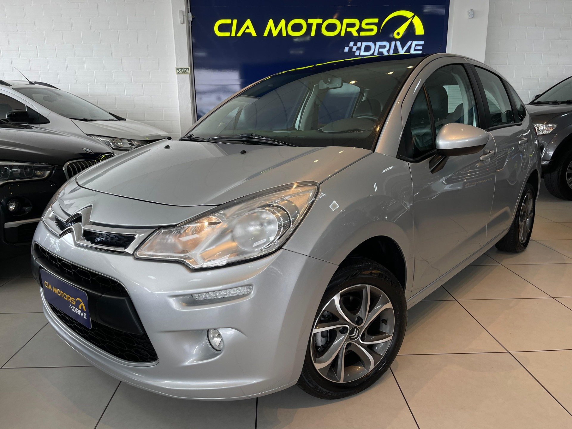 Citroën C3 Tendance 1.6 VTi Flex Start 16V Aut. na cor Cinza no São Leopoldo / RS - 44492