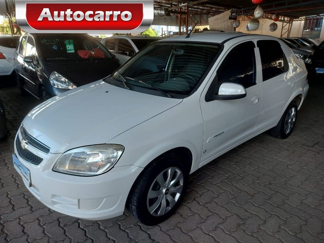 Chevrolet Prisma Sed. Maxx/ LT 1.4 8V ECONOF. 4p na cor Branco no Novo Hamburgo / RS - 44793