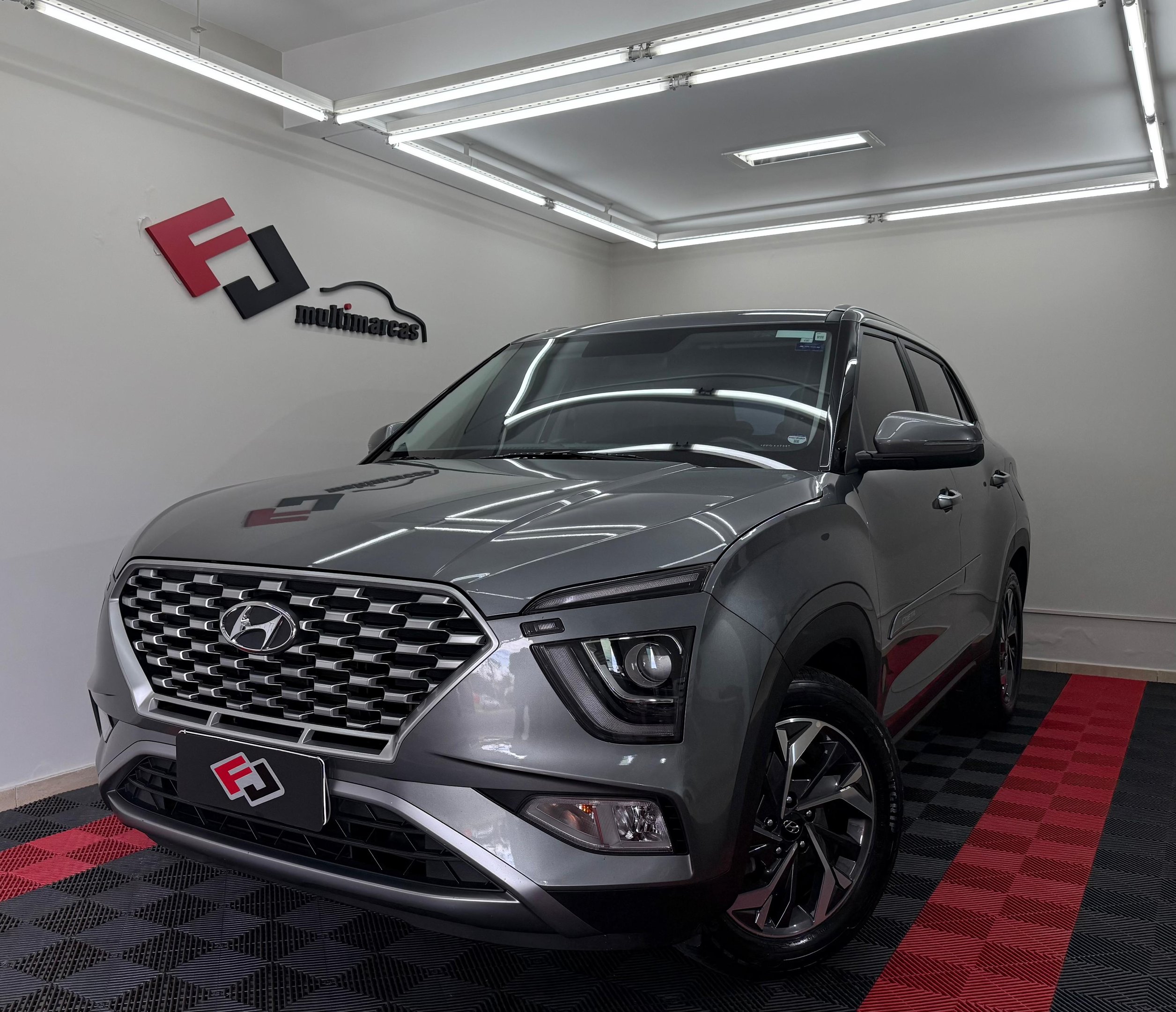 Hyundai Creta Limited 1.0 TB 12V Flex Aut. na cor Cinza em Curitiba / PR - 44849