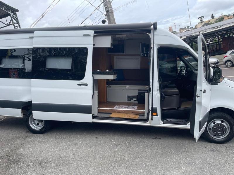 Mercedes-Benz Sprinter 516 VAN E.L. T.A. 21L 2.2 Dies. na cor Branco em Curitiba / PR - 44882