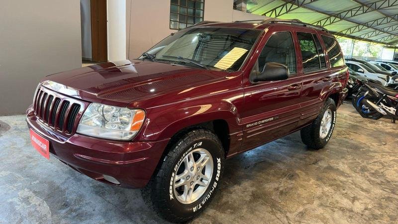 Jeep Grand Cherokee Limited 4.7 Aut. na cor Vermelho em Curitiba / PR - 45118