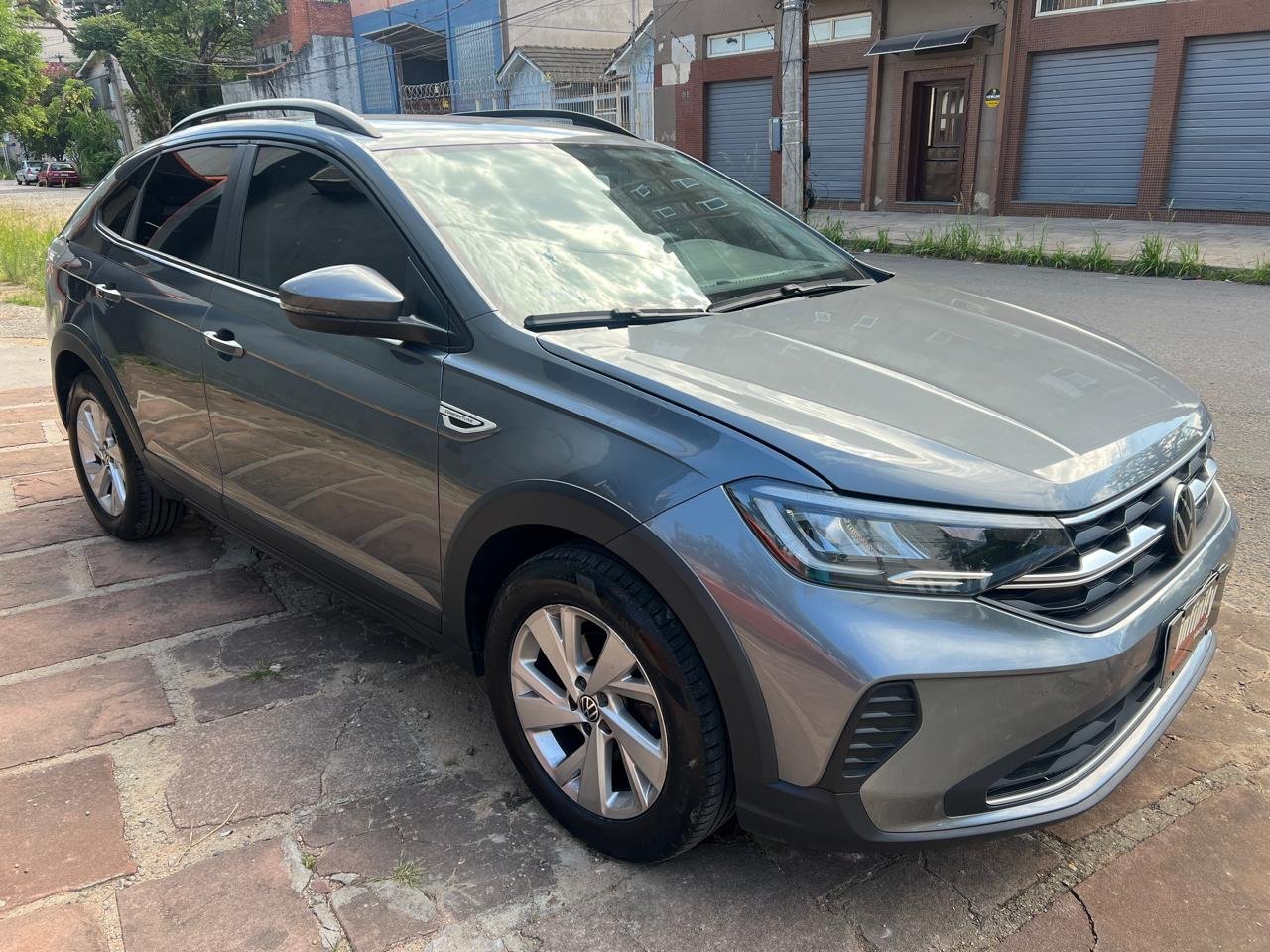 Volkswagen Nivus Comfortline 1.0 200 TSI Flex Aut. na cor Cinza no Porto Alegre / RS - 45218