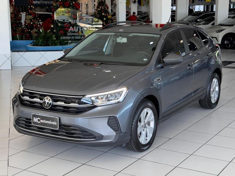 Volkswagen Nivus Comfortline 1.0 200 TSI Flex Aut. na cor Cinza em Curitiba / PR - 45257