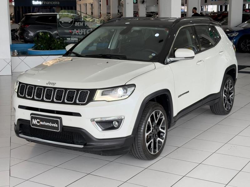Jeep Compass LIMITED 2.0 4x2 Flex 16V Aut. na cor Branco em Curitiba / PR - 45262