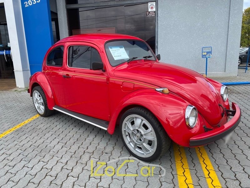 Volkswagen Fusca 1300/1300L na cor Vermelho em Guarapuava / PR - 45366