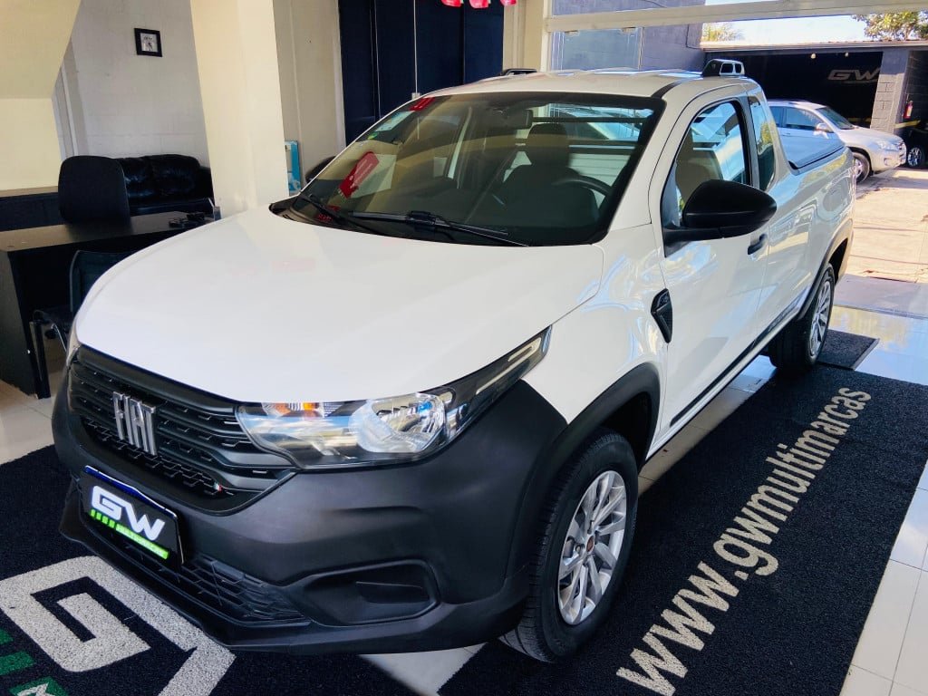 Fiat Strada Endurance 1.4 Flex 8V CS Plus na cor Branco em Curitiba / PR - 45554