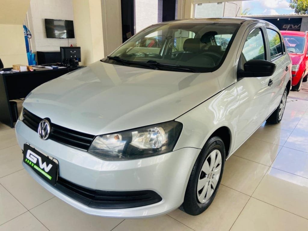 Volkswagen Gol (novo) 1.0 Mi Total Flex 8V 4p na cor Cinza em Curitiba / PR - 45593