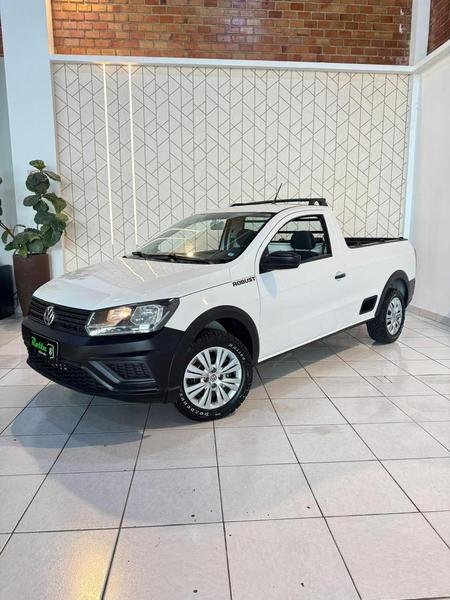 VW - VolksWagen Saveiro Robust 1.6 Total Flex 8V na cor Branco em Curitiba / PR - 45672