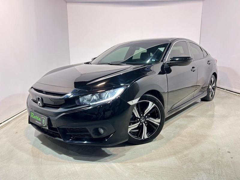 Honda Civic Sedan EX 2.0 Flex 16V Aut.4p na cor Preto em Curitiba / PR - 45691