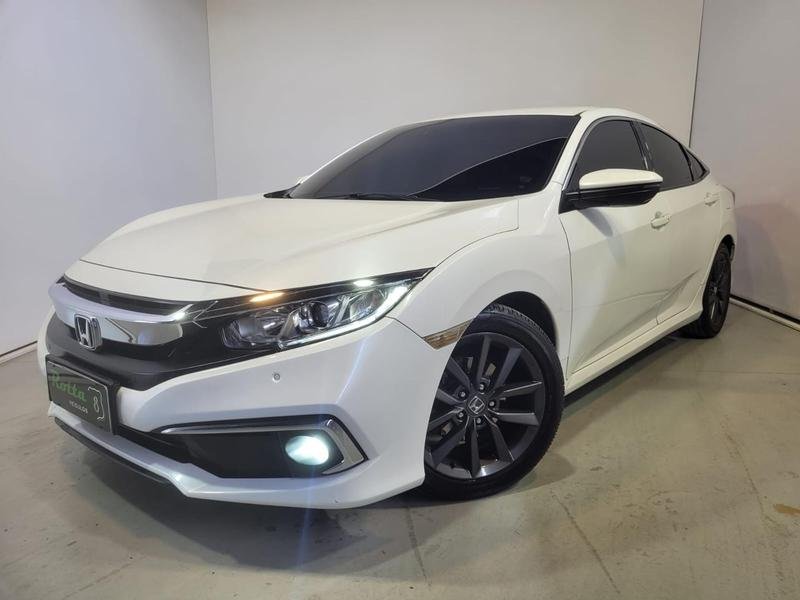 Honda Civic Sedan EXL 2.0 Flex 16V Aut.4p na cor Branco em Curitiba / PR - 45704